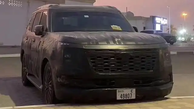 Spy Photos of the 2025 Nissan Patrol Captured in the UAE