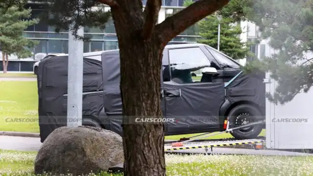 Kia PV5 Spy Shots Pop Up, Expected to Debut in 2025