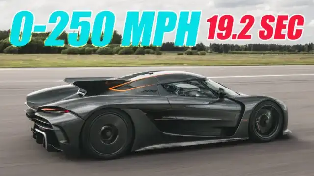 Koenigsegg Jysco achieves four speed records, a true performance beast