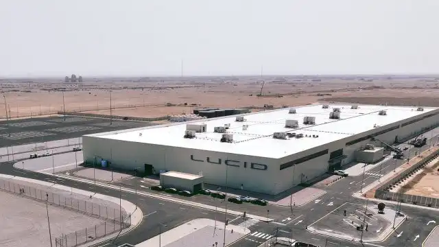 LUCID is the first car manufacturer to be located in Saudi Arabia for car manufacturing!
