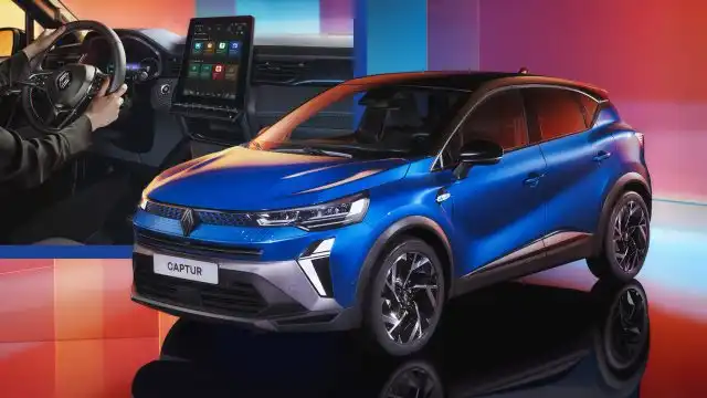 Renault Captur 2024 with new design and High Esprit Alpine version