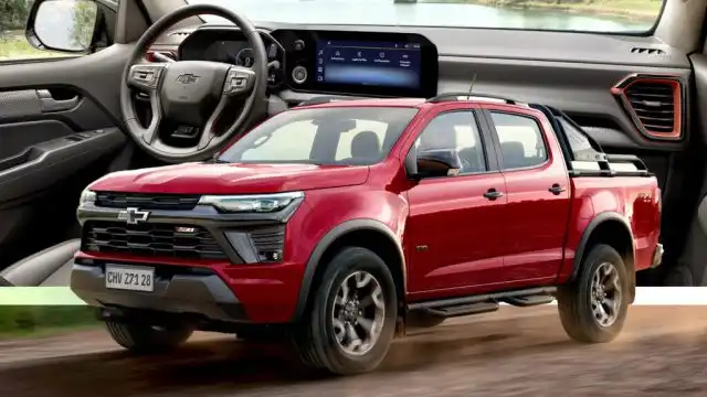 The Facelifted Chevrolet S10 Version Colorado Appears in Brazil