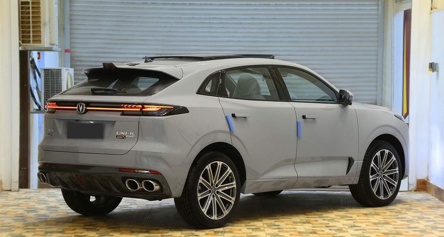 Midsize SUV , Changan UNI K, a super spacious model