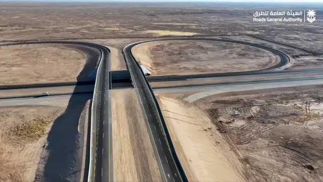 Launch of a Vital Intersection on Hail-Rafha Road with Arar-Rafha Road in the Northern Borders