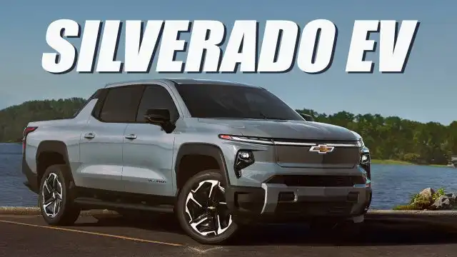 2025 Chevrolet Electric Silverado Series with LT Version and New Battery