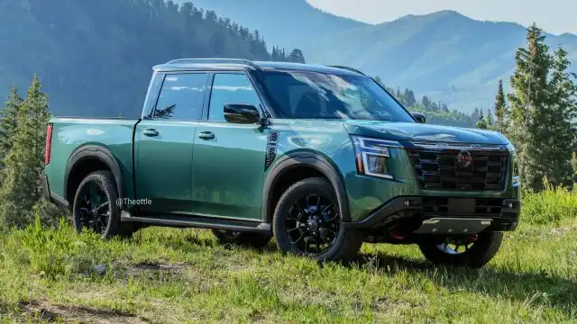 Imaginary Large Pickup of Nissan Armada 2025