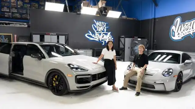Mark Zuckerberg Builds a Custom Porsche Cayenne Minivan for His Wife