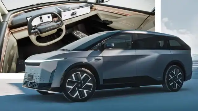 Foxconn launches all-electric minivan Model D