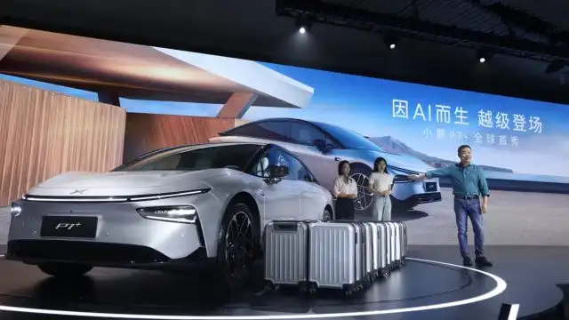 Xpeng P7+ in China with a Range of 710 km