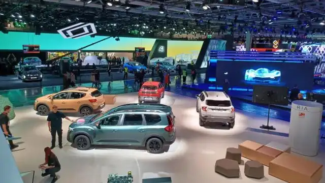 Diverse Dacia Models at the 2024 Paris Motor Show