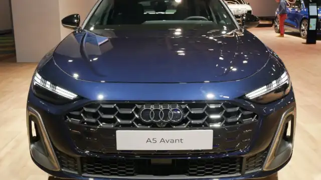 Audi A5 Avant at the 2024 Paris Motor Show