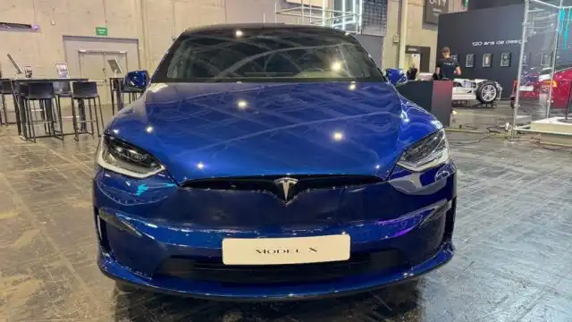 2024 Tesla Model X Plaid at MONDIAL DE L'AUTO 2024