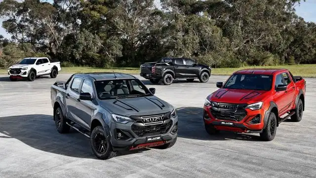 إيسوزو D-MAX بلايد: بيك أب قوية مخصصة لأستراليا