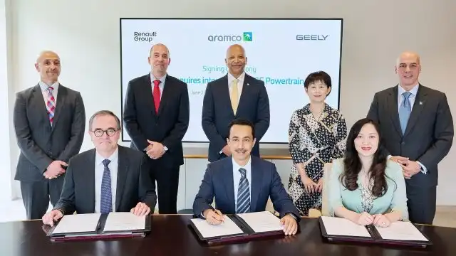 شركة أرامكو تكمل استحواذها على 10% من شركة هورس باورترين