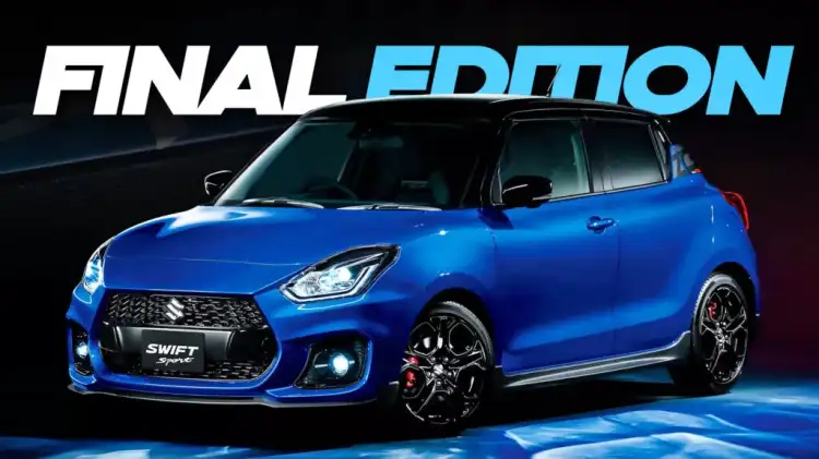 Suzuki Swift Sport Final Edition Unveiled