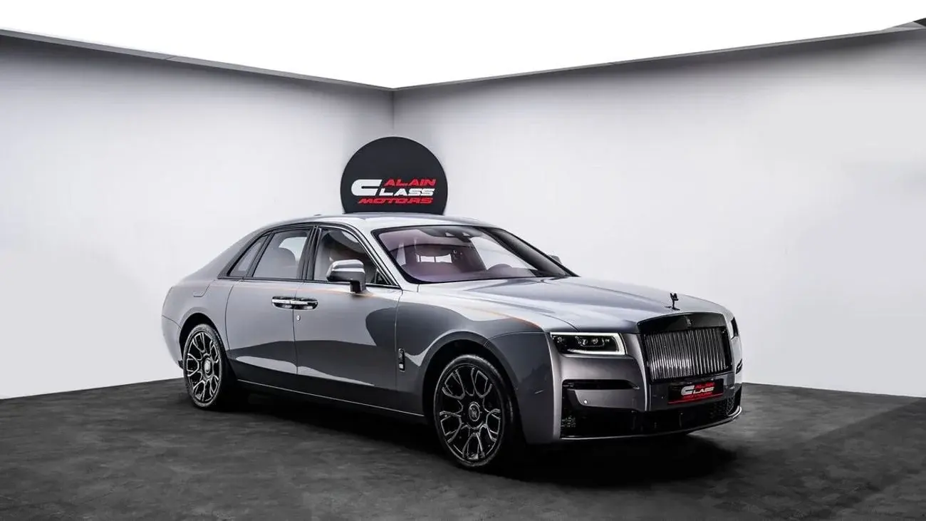 Rolls-Royce Ghost Black Badge 2024 - GCC - Under Warranty and Service Contract