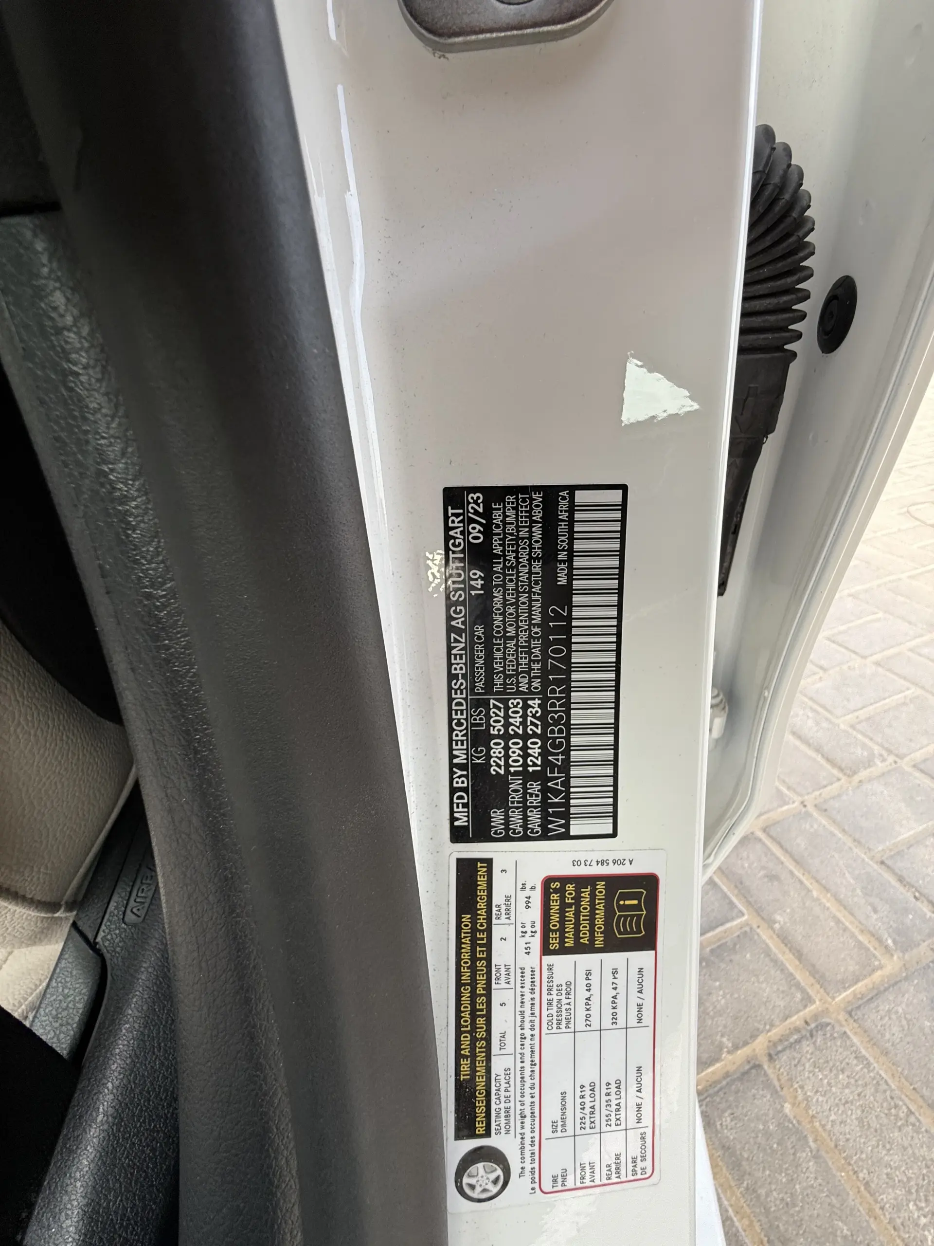 Mercedes Benz C Class 2024