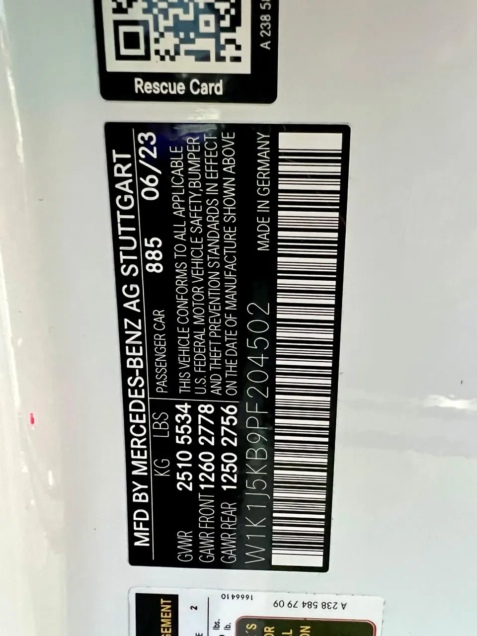 Mercedes Benz E Class 2023