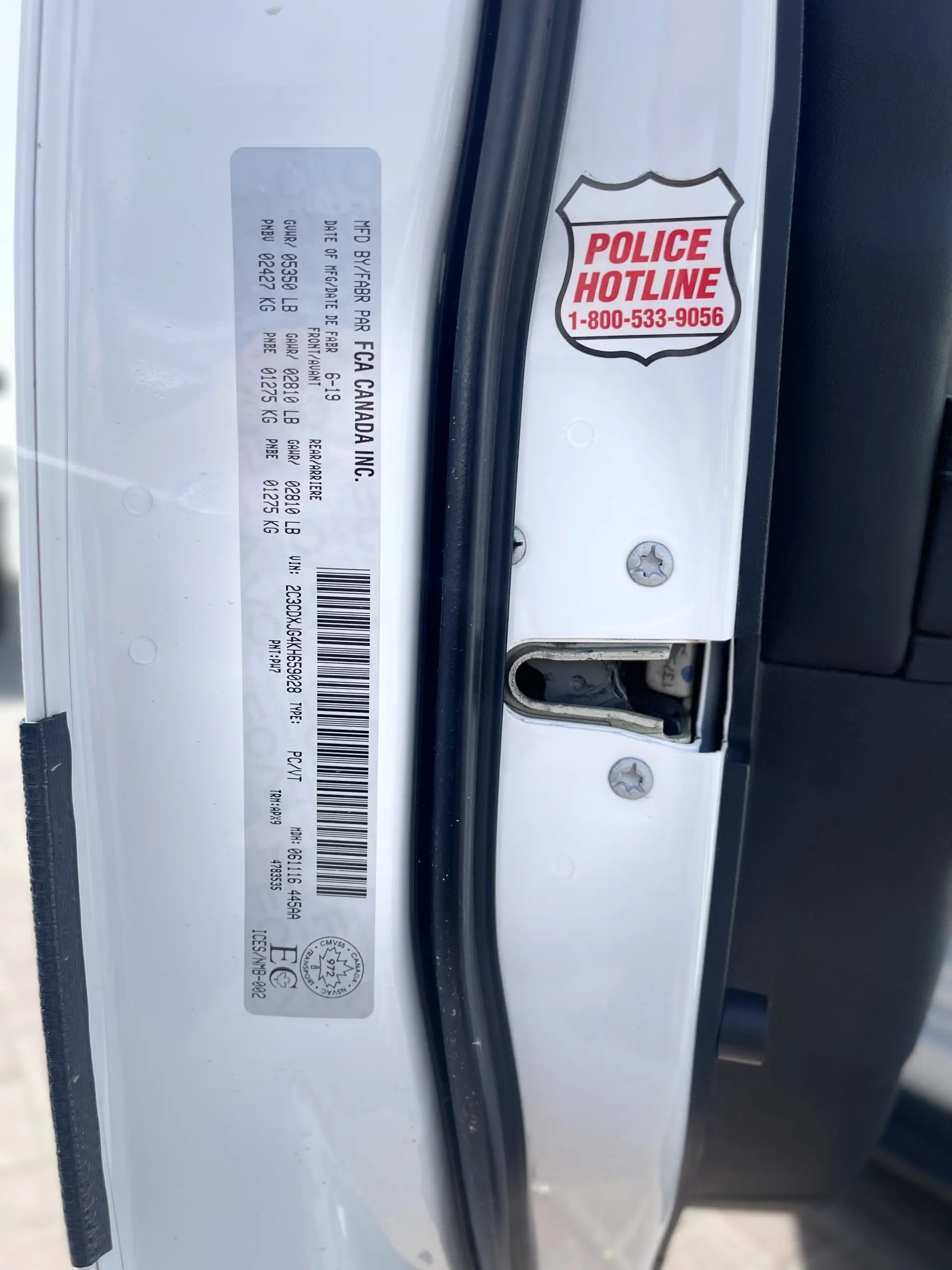 Dodge Charger 2019 3.6L