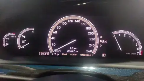 Mercedes Benz S Class 2012 5.5L