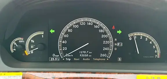 Mercedes Benz S Class 2007 5.5L