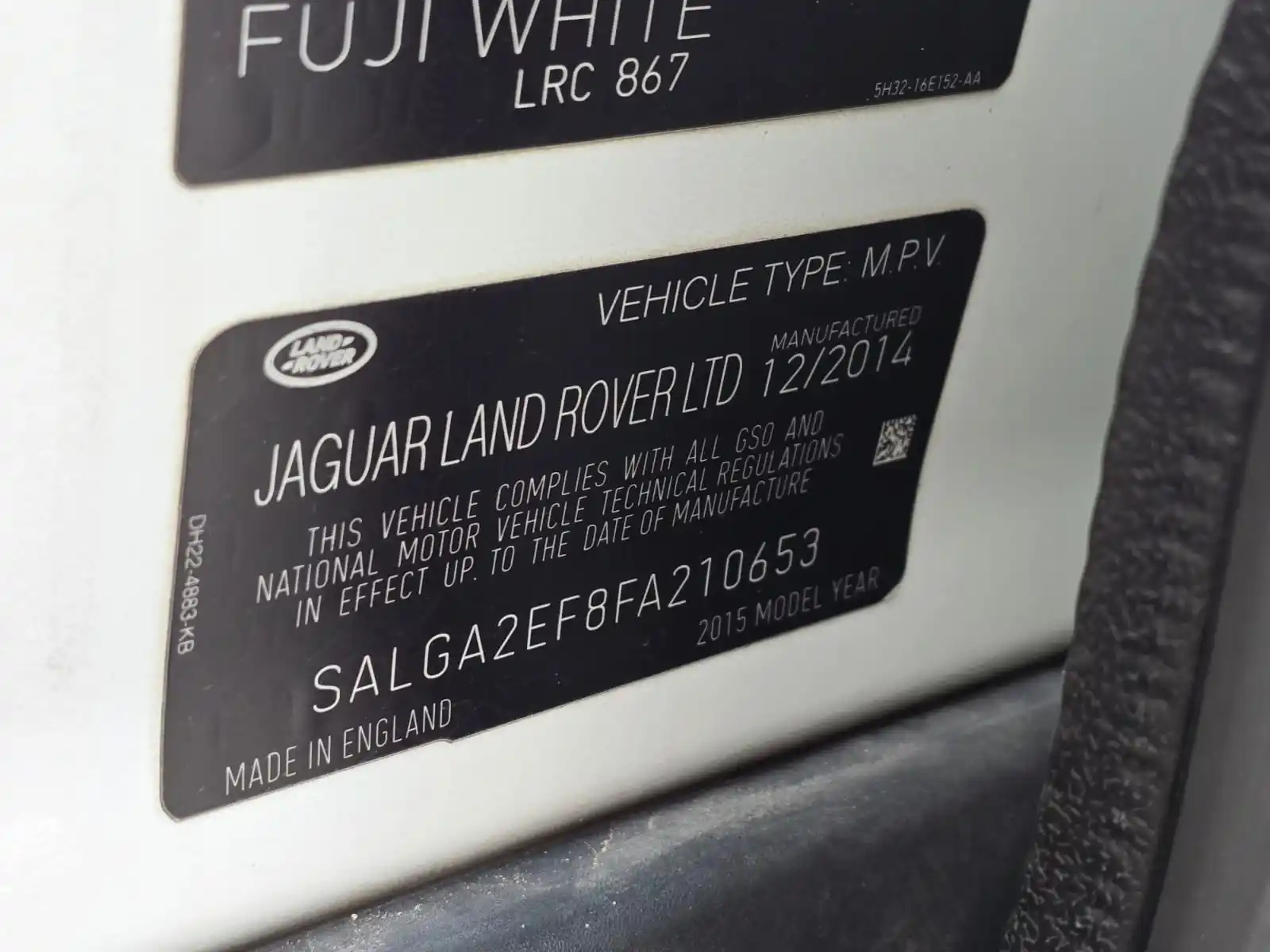 Land Rover Range Rover Vogue 2015 5L