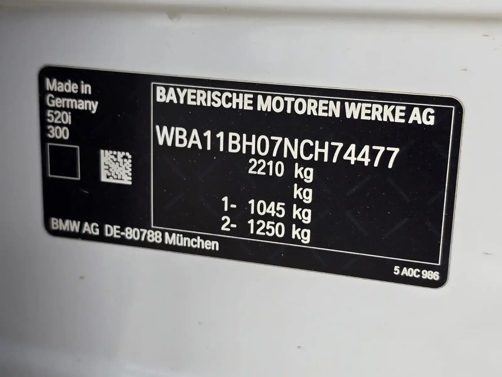 BMW 5 Series 2022