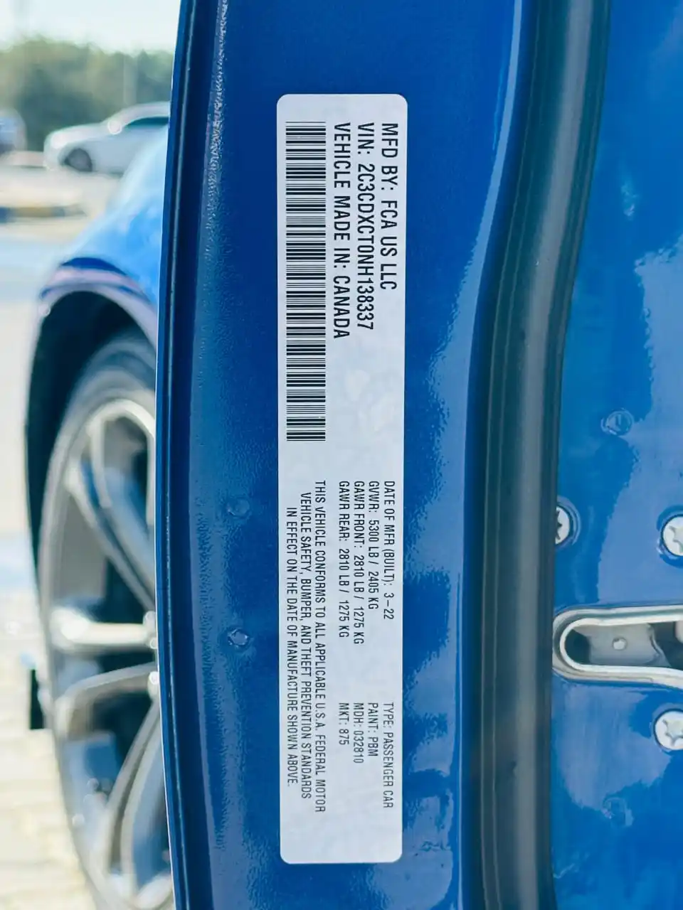 دودج تشارجر 2022