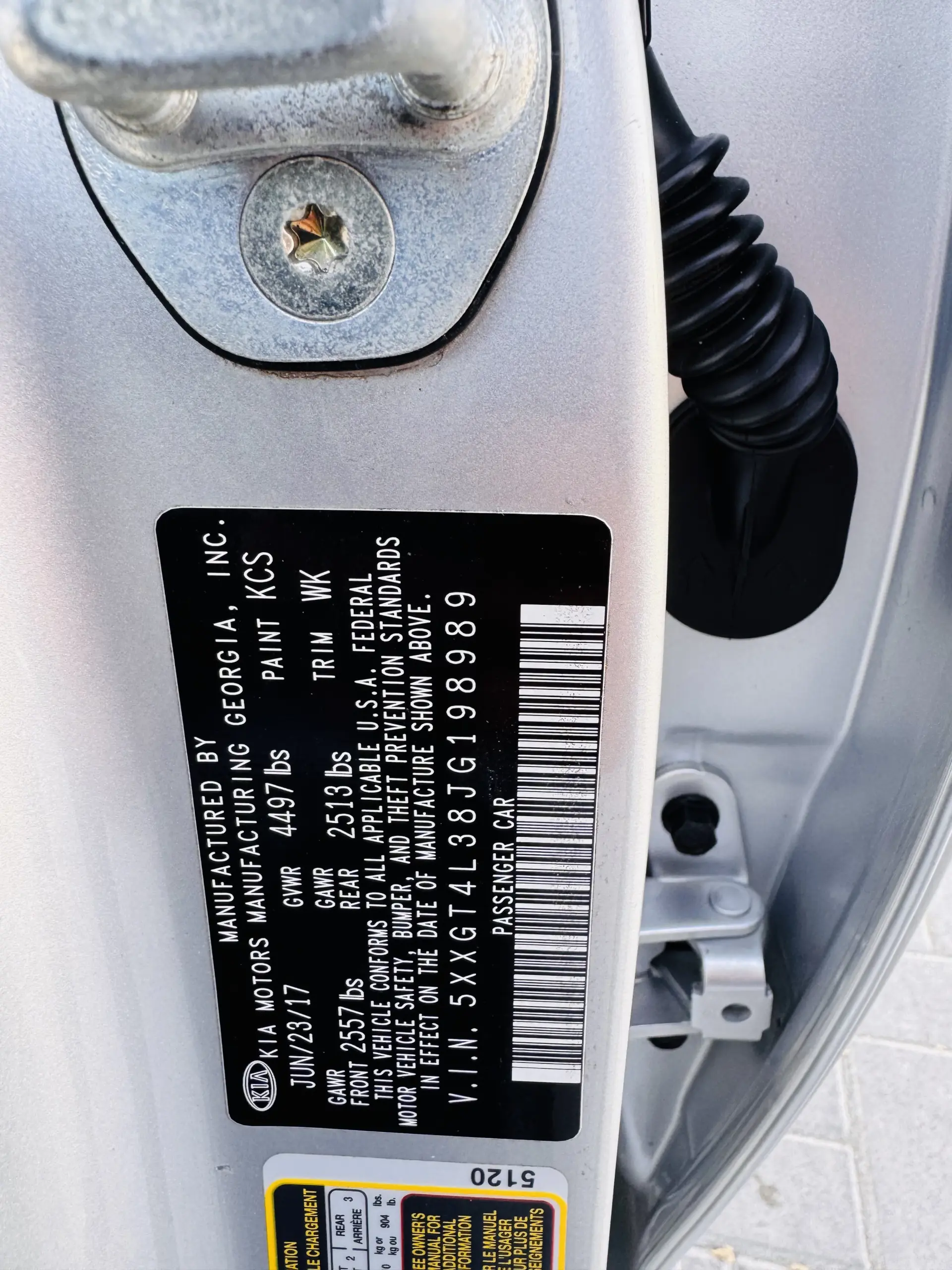 Kia Optima 2018 2.4L