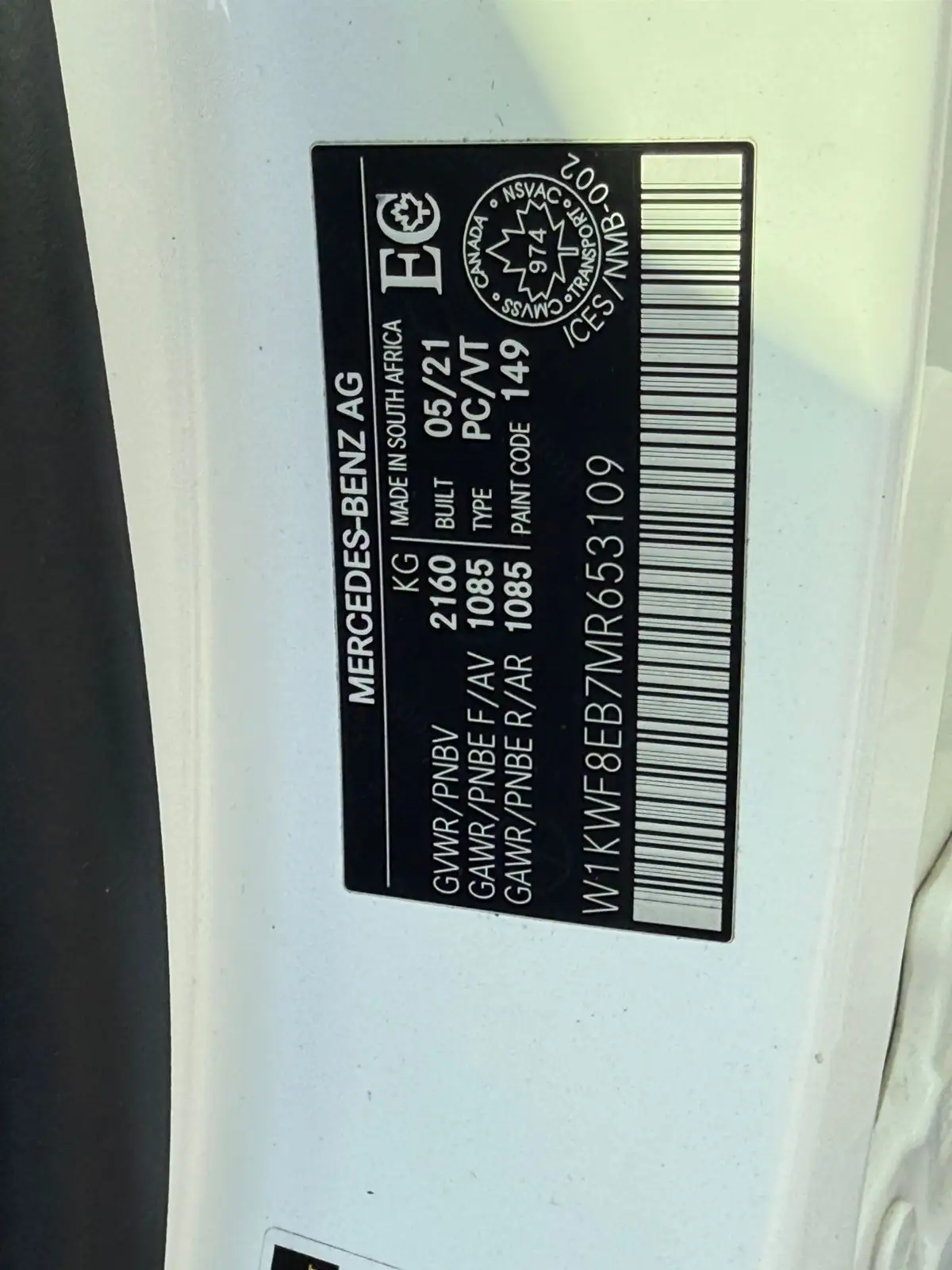 Mercedes Benz C Class 2021 2L