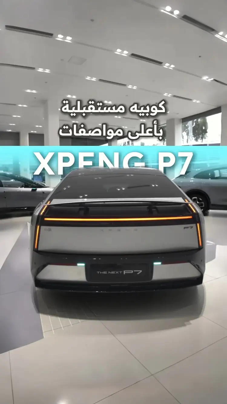 Immersive experience with the all-new XPENG P7