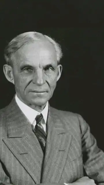 هنري فورد - هنري فورد كان الأمريكية الصناعيين قطب الأعمال ، التي تأسست شركة فورد موتور