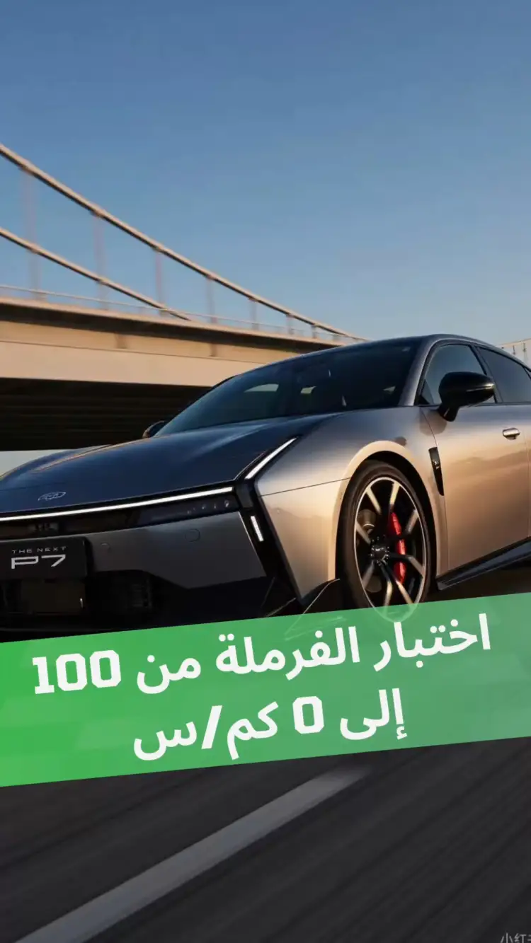 100–0 km/h braking test