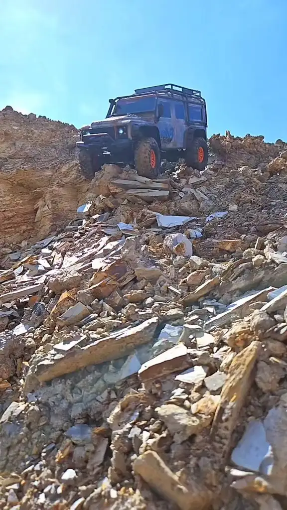 لاندروفر ديفندر تفشل rc الطرق الوعرة 4x4 الزاحف