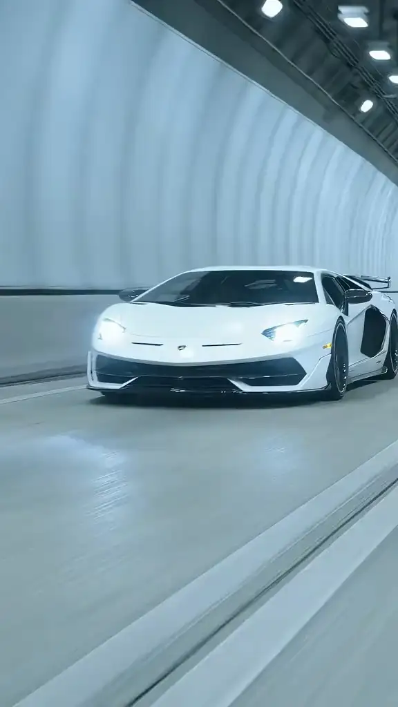 the Night Run Lamborghini Aventador SVJ
