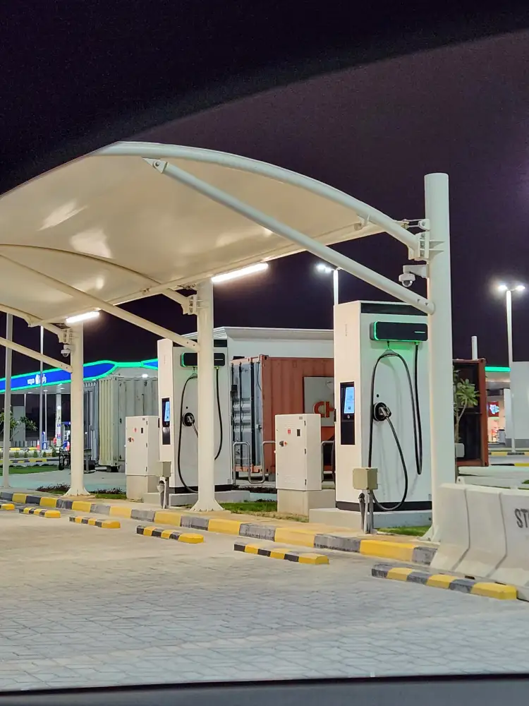 محطة شحن للسيارات الكهربائية