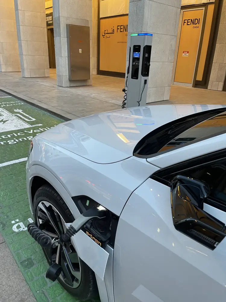 محطة شحن للمركبات الكهربائية