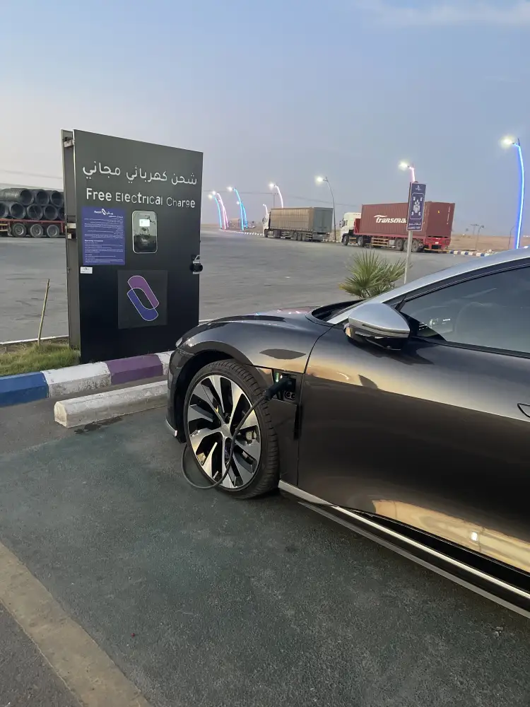 محطة شحن للسيارات الكهربائية