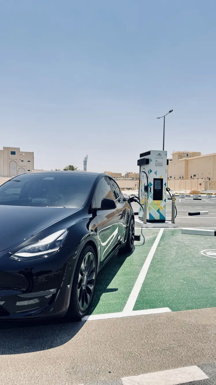 محطة شحن للسيارات الكهربائية