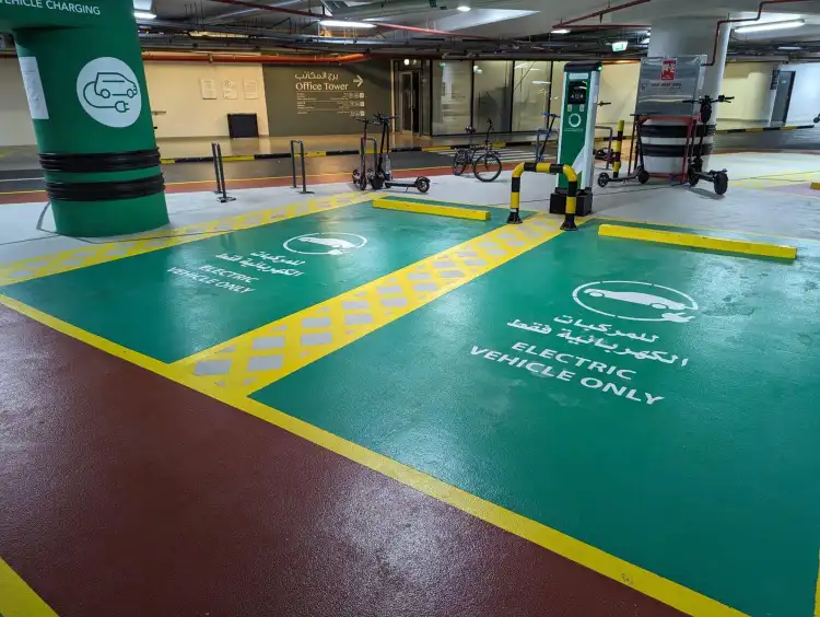 EV Green محطة شحن