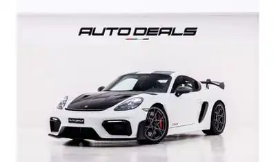 بورش كايمان 718 GT4 RS Weissach | GCC | Warranty | Brand New | 4.0L F6