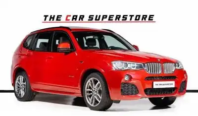 BMW X3 2016 - BMW X3 2.0I - GCC - IMMACULATE CAR - FULL SERVICE HISTORY WITH AGENCY - WARRANTY AVAILABLE