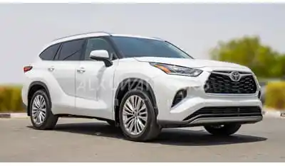 تويوتا هايلاندر TOYOTA HIGHLANDER PLATINUM 2.4P AWD AT MY2023 – WHITE