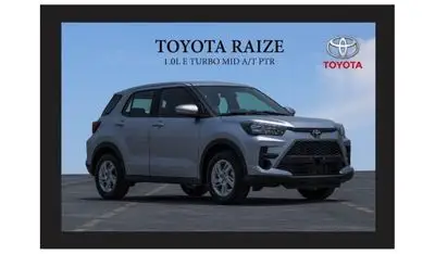 Toyota Raize TOYOTA RAIZE 1.0L E TURBO MID A/T PTR [EXPORT ONLY] 2023 Model Year