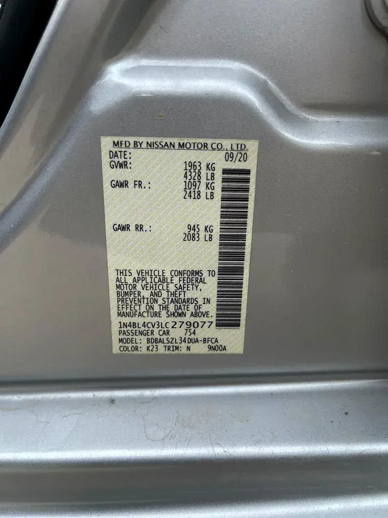 نيسان ألتيما 2020