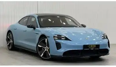 بورش تايكان 2021 Porsche Taycan Turbo S, Porsche Warranty, Full Service History GCC