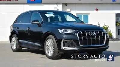 أودي Q7 55 TFSI MHEV Quattro S line V6 3.0L Aut.(For Local Sales plus 10% for Customs & VAT)