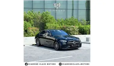 مرسيدس بنز C200 Mercedes C200 AMG Premium + Panoramic Full Option GCC Zero km 5 years Agency Warranty
