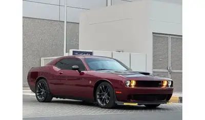دودج تشالينجر 392 Hemi Scat Pack Shaker 6.4L CHALLENGER SRT SCAT PACK 2021 US PERFECT CONDITION // LOW MILEAGE