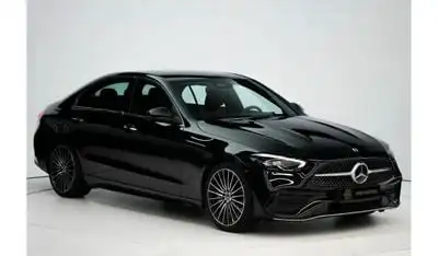 مرسيدس بنز C200 Mercedes-Benz C 200 | 2025 GCC 0km | 5 Years Agency Warranrty | AMG Package | 9G-TRONIC | 360 View